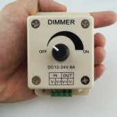 Dimmer Atenuador giratorio monocolor 12-24VDC - 4