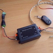 Regulador Dimmer con mando monocolor 12-24VDC - 2