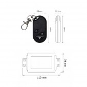 Regulador Dimmer con mando monocolor 12-24VDC - 4