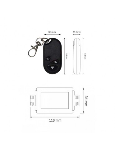 Regulador Dimmer con mando monocolor 12-24VDC - 4
