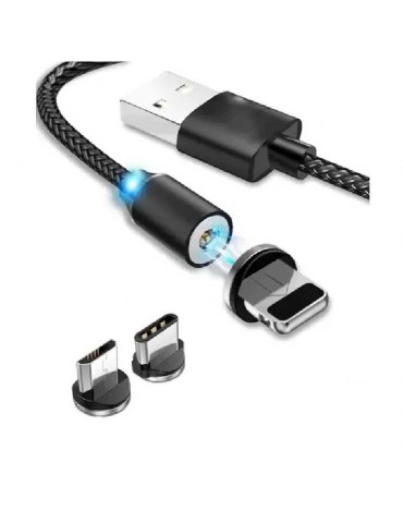Cable USB Carga MAGNETICO 3 en 1 - 7