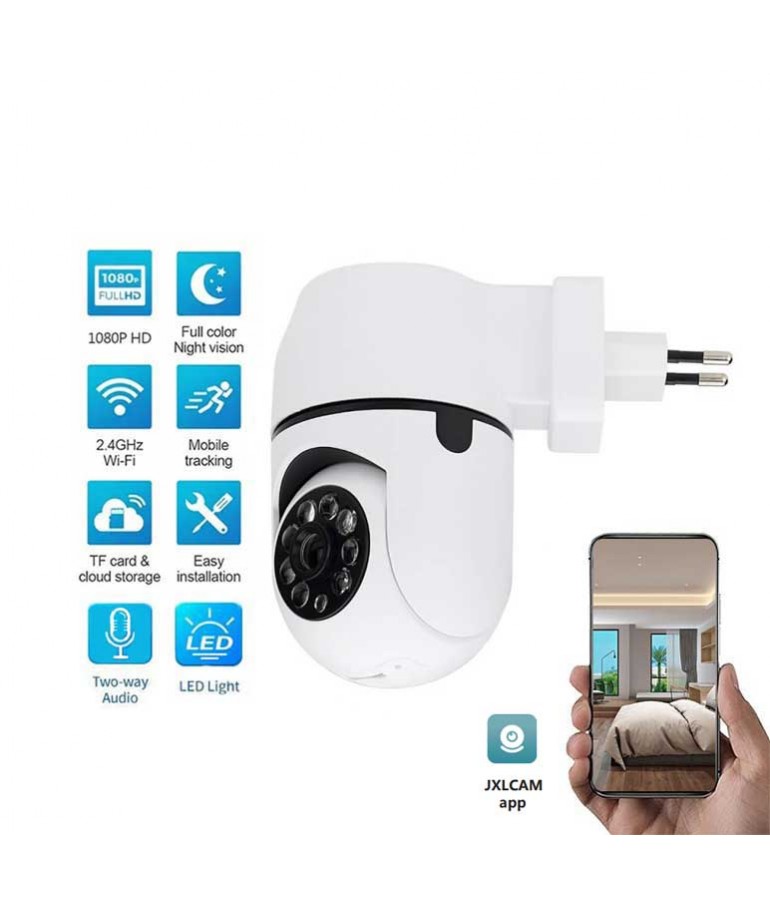 Camara Wifi 360 para enchufe EU - 1