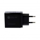 Cargador rápido PD 3x USB-A QC 3.0 - 5