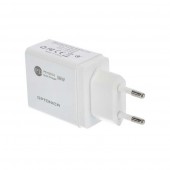 CARGADOR RAPIDO PD 3x USB-A QC 3.0 Blanco - 3