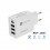 Cargador Blanco USB-C 20W + 3 USB QC 3.0