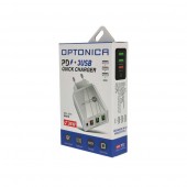 CARGADOR RAPIDO PD 3x USB-A QC 3.0 Blanco - 6