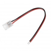 Conector Tira Led COB 8mm 12-24V con cable