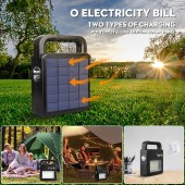 Altavoz Bluetooth Foco solar - 8
