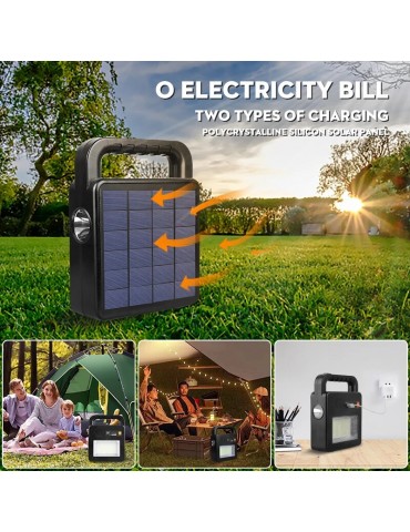 Altavoz Bluetooth Foco solar - 8