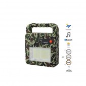 Altavoz Solar Bluetooth camuflage portátil LED CCT - 1