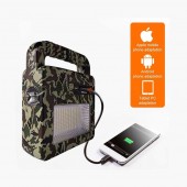 Altavoz Solar Bluetooth camuflage portátil LED CCT - 2