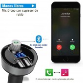 Manos libres FM Bluetooth para coche - 2
