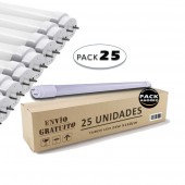 Pack 25 Tubos LED T8 150cm 24W Cristal - 1