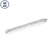 PANTALLA ESTANCA 1x60cm IP65 PARA 1 TUBO LED 60cm - 1
