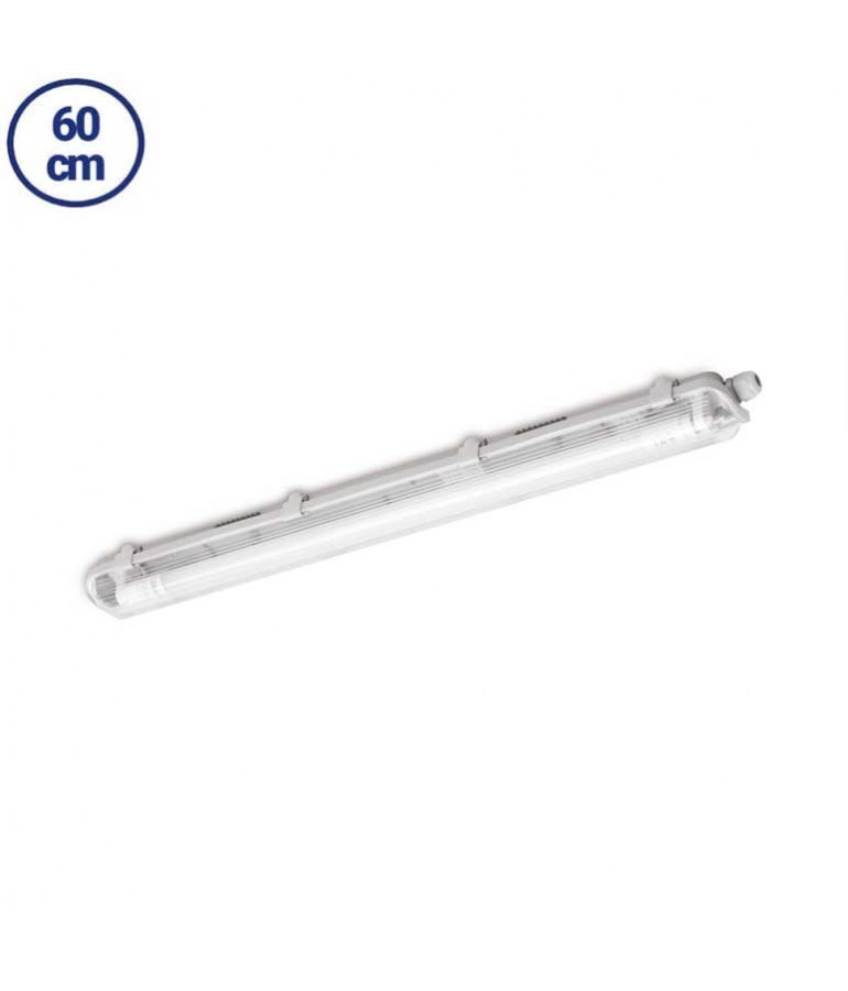 PANTALLA ESTANCA 1x60cm IP65 PARA 1 TUBO LED 60cm - 1