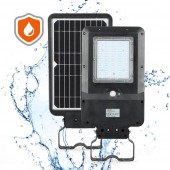 Luminaria solar LED 15W sensor movimiento y crepuscular - 1