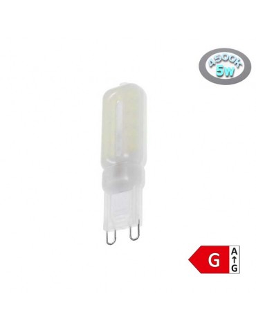 Bombilla LED G9 5W HTPC 230V 360° - 3