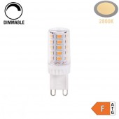 Bombilla LED G9 Dimmable 4W cerámica 230V - 4