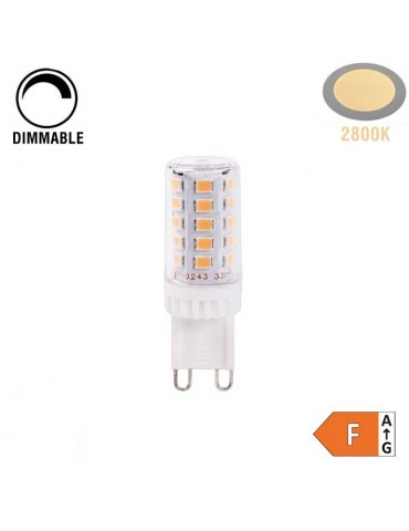 Bombilla LED G9 Dimmable 4W cerámica 230V - 4