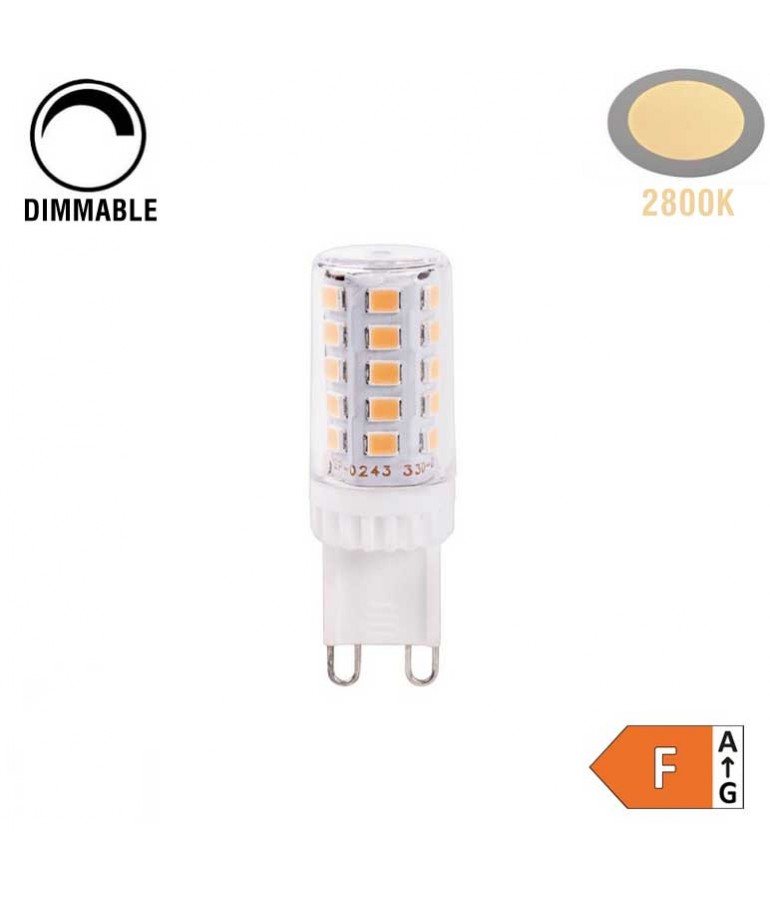 Bombilla LED G9 Dimmable 4W cerámica 230V - 4