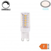 Bombilla LED G9 Dimmable 4W cerámica 230V - 3