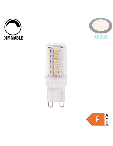 Bombilla LED G9 Dimmable 4W cerámica 230V - 3