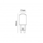 Bombilla LED G9 Dimmable 4W cerámica 230V - 5