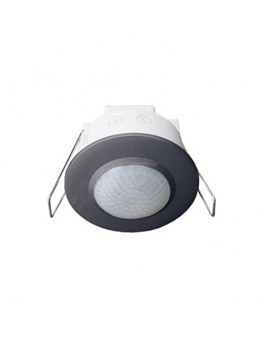 Sensor de movimiento negro empotrar techo - 1