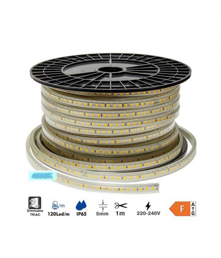 Tira Led 230V Neutra 4000K IP65 SMD5730 - 1