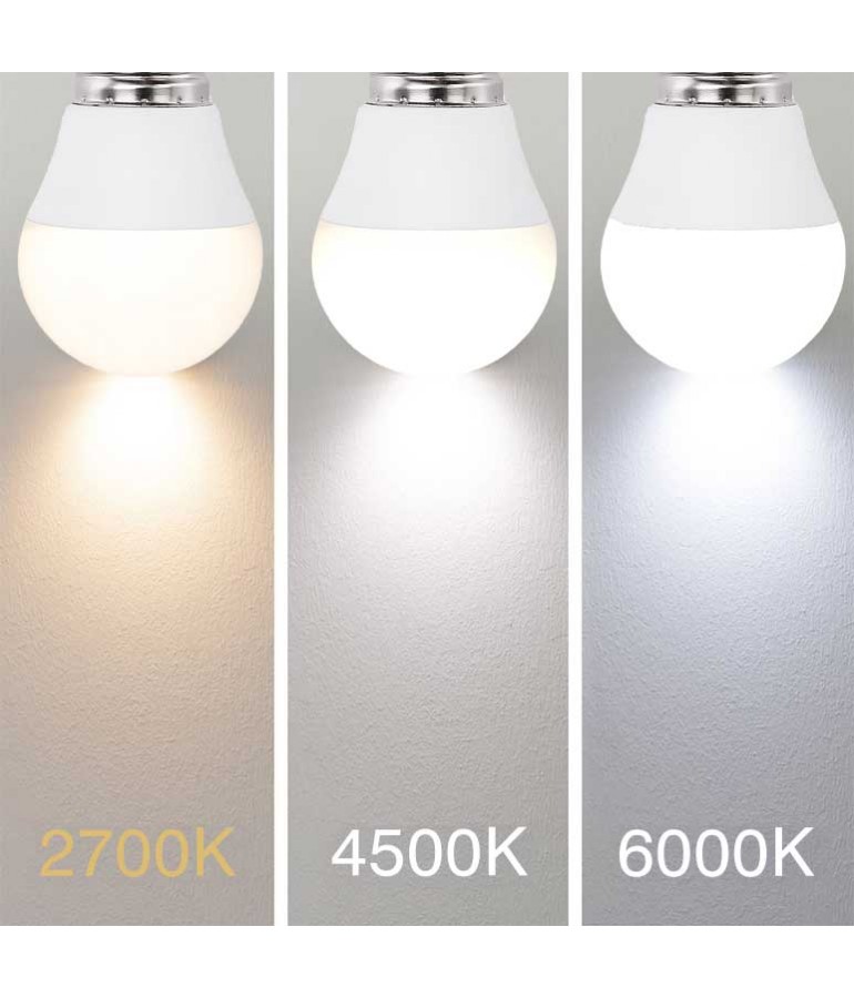 Bombilla LED Esférica G45 4W E27 - 8