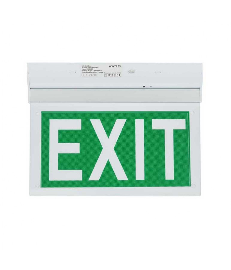 LUMINARIA LED TECHO SEÑALIZACIÓN EMERGENCIA Y EVACUACIÓN SUPERFICIE
