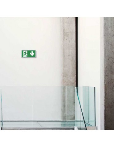 Luminaria LED EMERGENCIA Superficie Pared 3W - 8