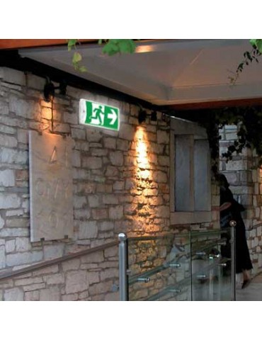 Luminaria LED DE EMERGENCIA IP65 150lm Exterior - 2