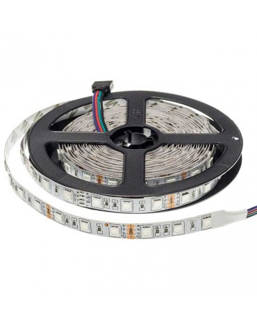 Tira Led 12VDC RGB/W IP20 14,4 W/M 120° SMD5050 - 3