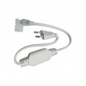 Alimentador Conector Tira Led COB 230V IP65 - 3