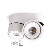 Aplique doble 18W Blanco LAHTI Orientable - 1