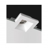 Empotrable yeso Cuadrado GU10 GLASS - 3