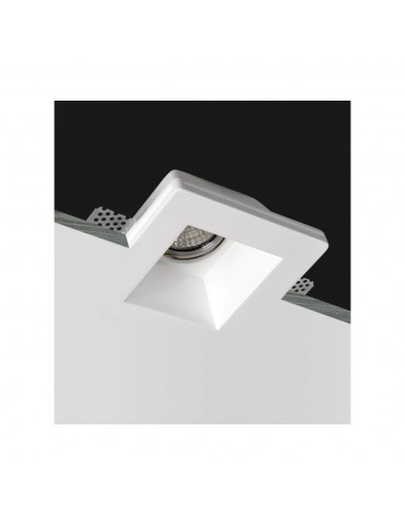 Empotrable yeso Cuadrado GU10 GLASS - 3