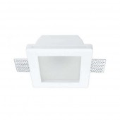 Empotrable yeso Cuadrado GU10 GLASS - 5