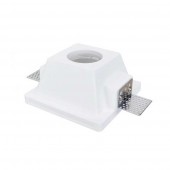 Empotrable yeso Cuadrado GU10 GLASS - 6