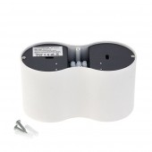 Aplique doble GU10 Blanco Orientable - 5