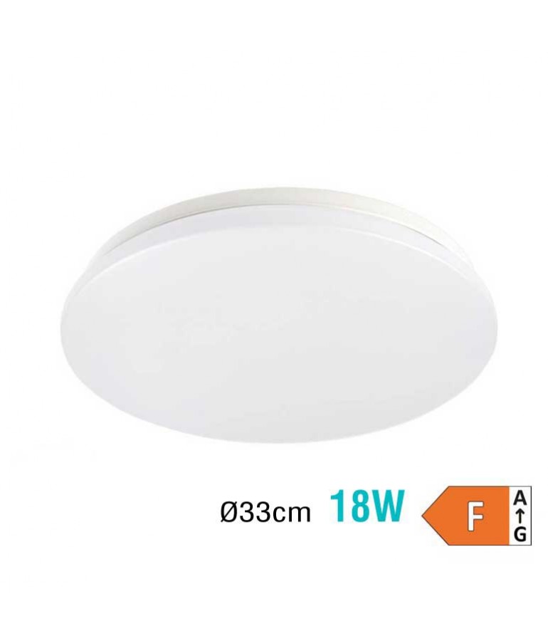 Plafón Led integrado Circular 14W de superficie - 1