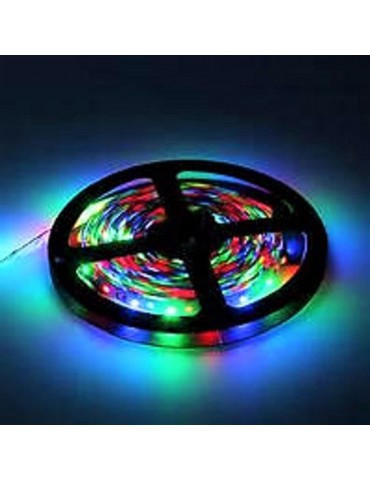 TIRA DE  LED RGB 12VDC 14,4W IP20 60LEDS  SMD5050 flexibles adhesivas
