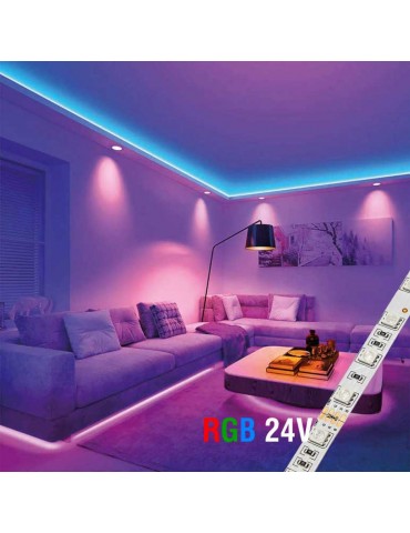 Tira Led 24V RGB 72W 300Leds 5m SMD5050 - 2