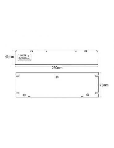 copy of Transformador LED Slim 24V 250W 230V 10A - 5