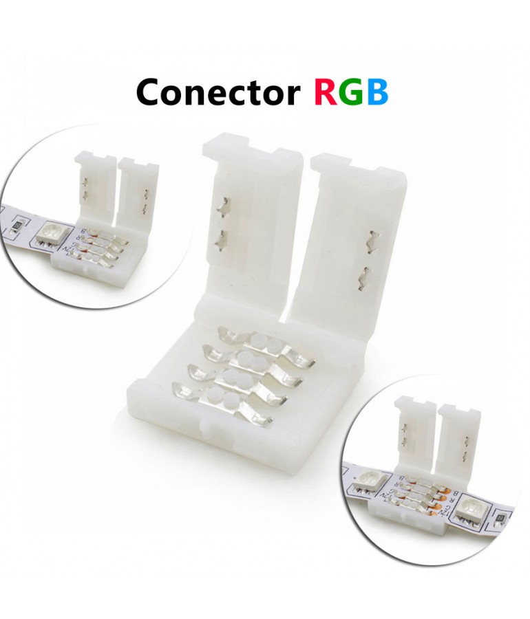 Conector RGB Hembra 12V: Personaliza tu Iluminación con Facilidad💡 NERLED ®