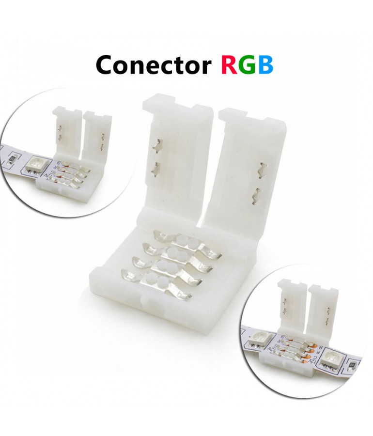 Conector sin cable para Tiras Led RGB DC12-24V - 1