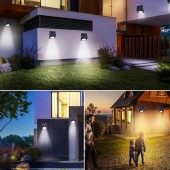 Aplique Solar LED pared sensor movimiento - 3