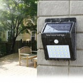 Aplique Solar LED pared sensor movimiento - 1