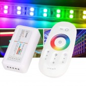 Controlador RGBW con Mando RF Tiras led 12/24V DC - 2